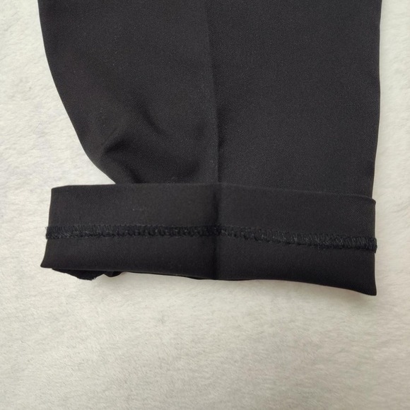 Haggar Premium Comfort Dress Pants Mens 33x32 Black Slim Stretch Wrinkle Free - Picture 7 of 12